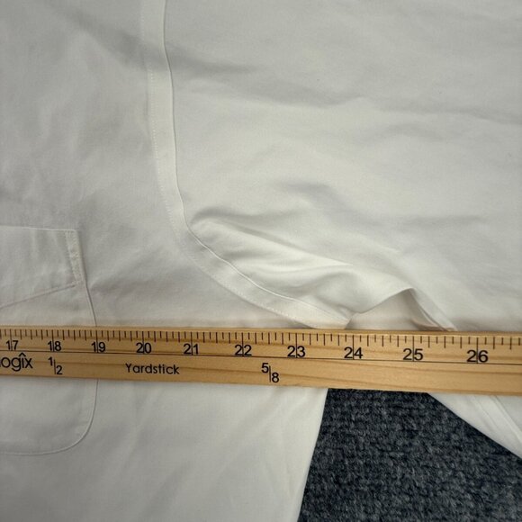 Brooks Brothers Non Iron Button Up Shirt Long Sleeve Men Classic White 16.5 34 * - Picture 6 of 16